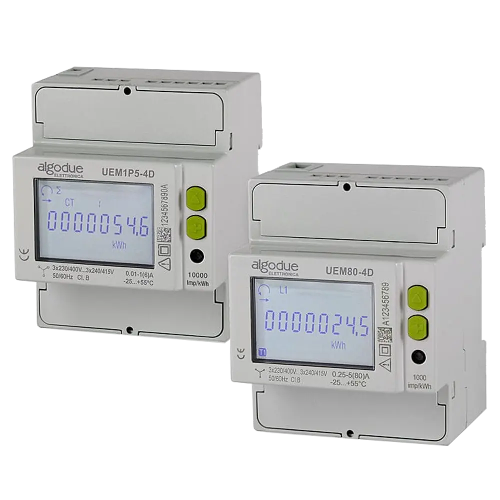 Moodularvesti UEM1P5-4D R, ModBus, 3x230/400V, 5A/1A, 2-T, MID