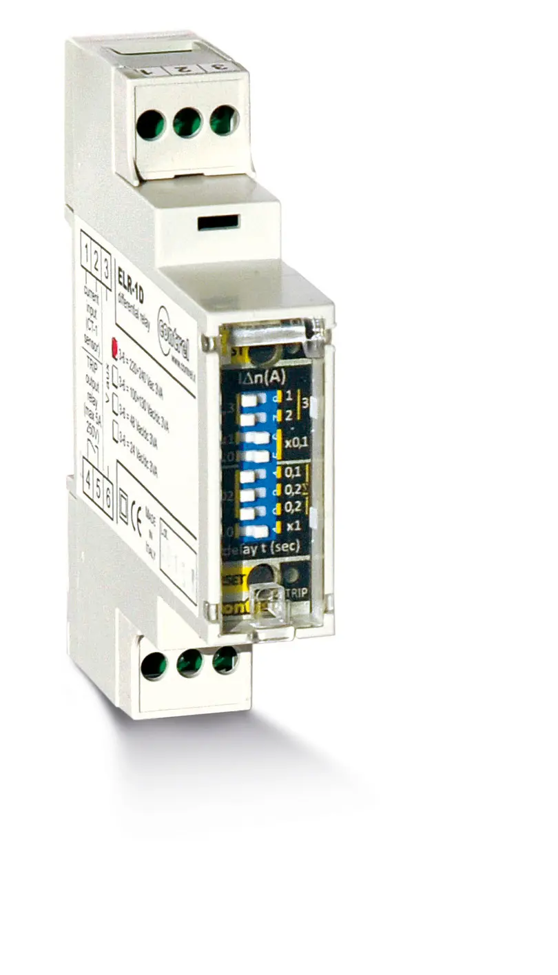 Leakage current "A" relay ELR-1D, 0,030...30 A / 0,02...5 s - Image 2
