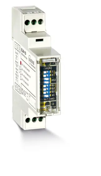 Leakage current "A" relay ELR-1D, 0,030...30 A / 0,02...5 s