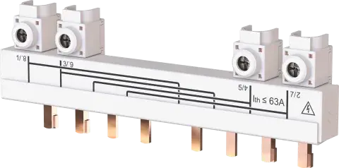3-Pole bridging bar for SIRCO M 63/80 A