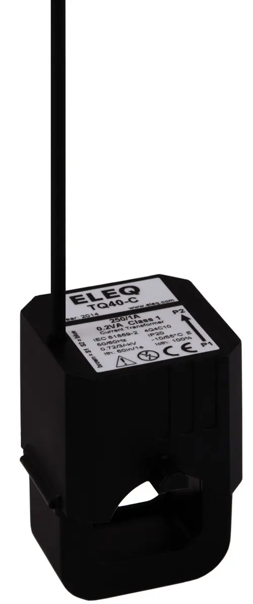 Split-core  current transformer TQ40-C 250/5A, cl.1, 1VA