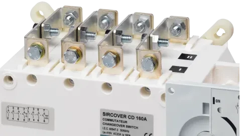 Connectionsild changeover for switch Atys 315 - 400A