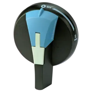 Front and communication handle M3 100-125A, black