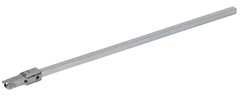 Shaft for external handle S type 200mm 10x10