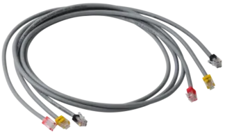 RJ12 ühenduskaabel 2 m, 3 tk