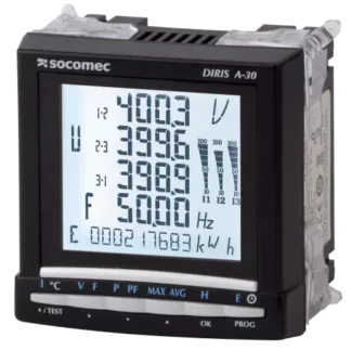 Multifunktsionaalne mõõteseade DIRIS A-30, 110–400 V AC / 120–350 V DC