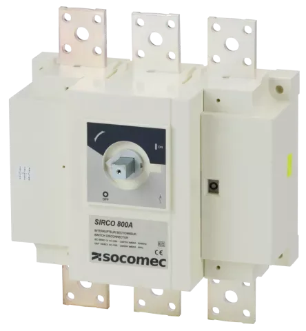 Manual Load break switch SIRCO 3P 200A 415 VAC Front Operation - Image 2