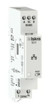 meter comunication module SG-E1 , IR, RS485, Ethernet (RJ45), PI, Pt1000