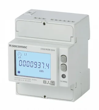 DIN rail meter COUNTIS E44 3PH CT-1/5A 4T MODBUS MID