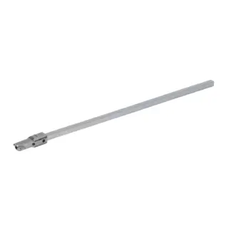 Shaft for external handle S type 400mm 15x12