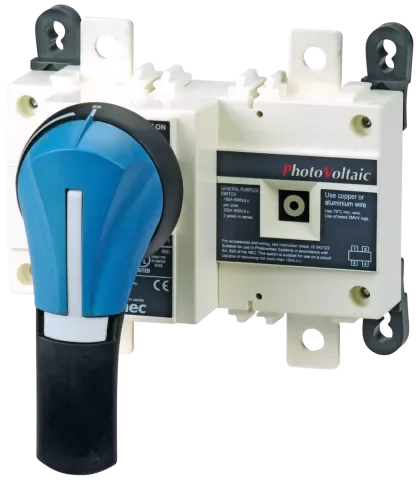 Koormuslüliti SIRCO PV 2P 100 A 1000 V DC, eest juhitav