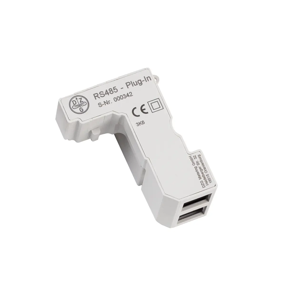 2DIN-communication module, 230V, RS485-wMbus - Image 2