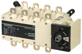 Changeover switch SIRCOVER 400A, 4P, I-0-II