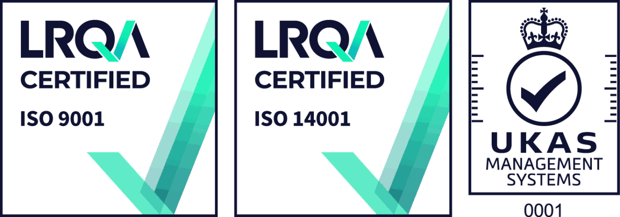 LRQA ISO 9001 ja LRQA ISO 14001